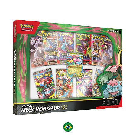 Box Coleção Mega Venusaur ex (Pt-Br)