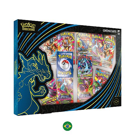 Box Coleção Mega Charizard X ex (Pt-Br)