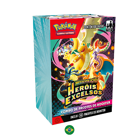 Combo de Pacotes de Booster ME02.5 Heróis Excelsos (Pt-Br)
