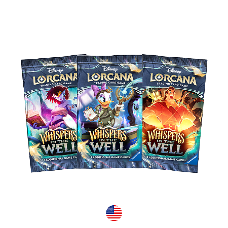 Lorcana Booster Avulso Set 10 Whispers in the Well (En)