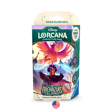 Lorcana Set 07 Archazias Island- Deck Inicial Iago e Jafar (En)