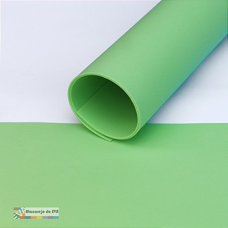 Folha EVA Liso 1,5mm 40x60cm Verde Água