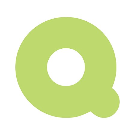Pacote 10 unidades LETRA "Q" (120mm Altura) Cores Sortidas