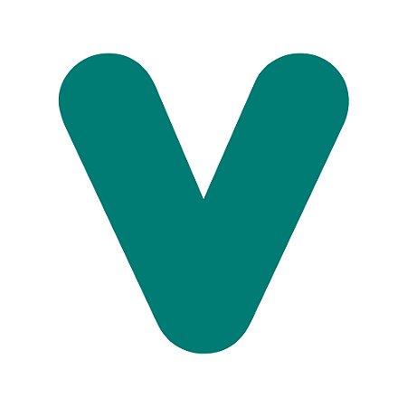 Letra unitária - LETRA "V" (120mm Altura) Cores Sortidas