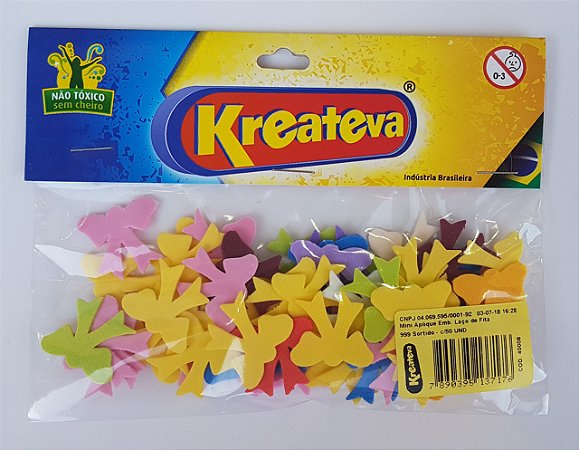 KIT 3 Blisters - Mini Aplique "LAÇO DE FITA" (Blister 50 unidades) Cores Sortidas