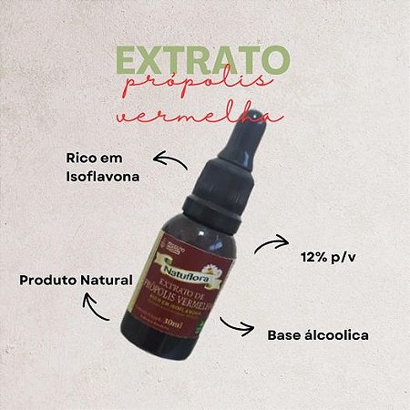 Extrato de Própolis Vermelha