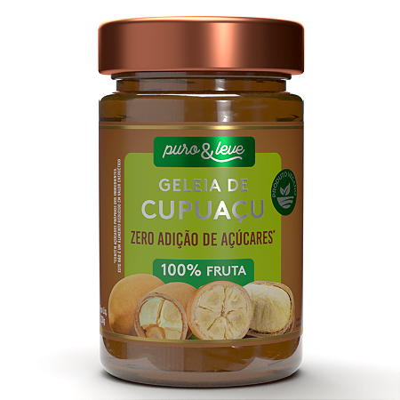 Geleia de  Cupuaçú Puro e Leve 230g