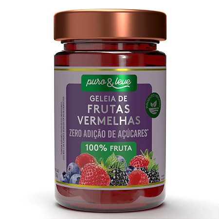 Geleia de Frutas Vermelhas Puro e Leve 230g