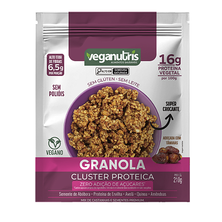 Granola ProteicaCluster Tâmara 210GR