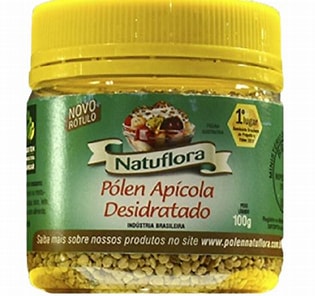 Pólen Apícola Desidratado - Natuflora -100g