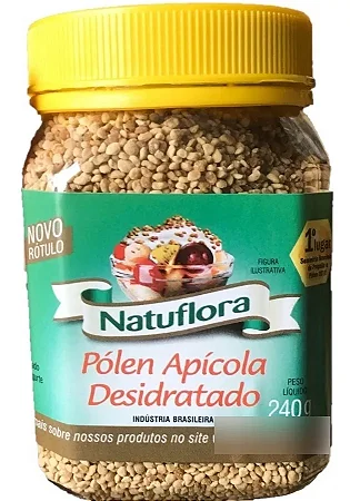 Polen Apicola Desidratado - Natuflora - 240g