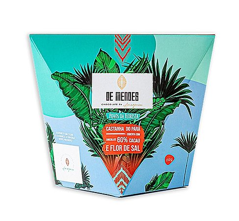 Castanha do Pará Coberta com Chocolate 60% e flor de Sal
