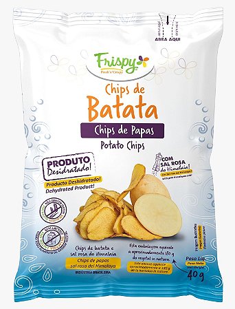 Batata Chips Inglesa Original - Frispy - 40g