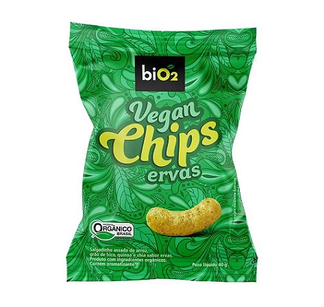 BiO2 Vegan Chips Ervas 40 g