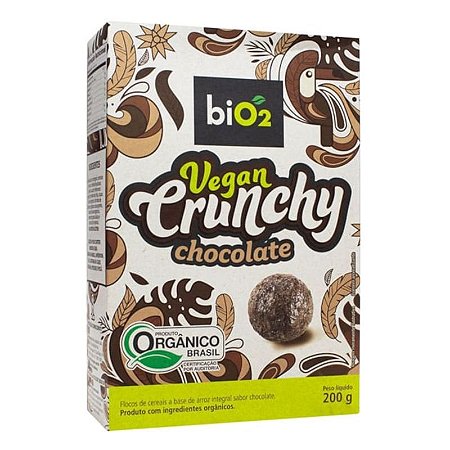 BiO2 Vegan Crunchy Chocolate 200 g - Bio2 - 200 g