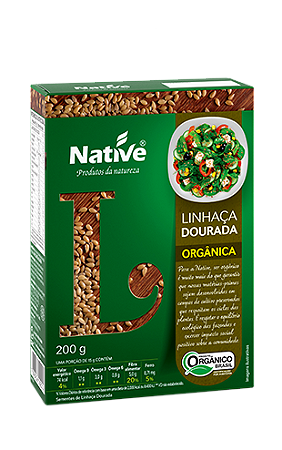 Linhaça Dourada Orgãnica Native