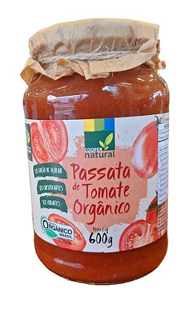 PASSATA DE TOMATE ORGÂNICO