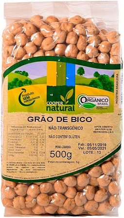 GRÃO DE BICO ORGÂNICO