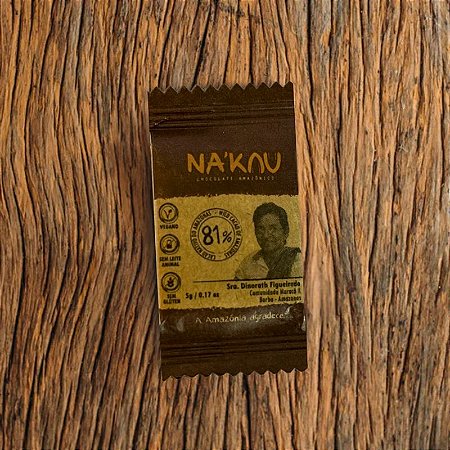 Na'kau 81% Cacau 5g - Nakau - 5g