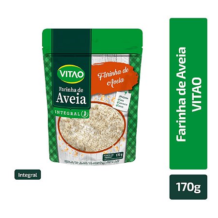 AVEIA FARINHA SEM GLÚTEN Vitao 170g