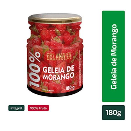 GELEIA 100% MORANGO