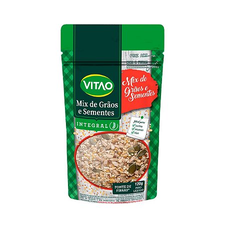 MIX DE GRÃOS E SEMENTES