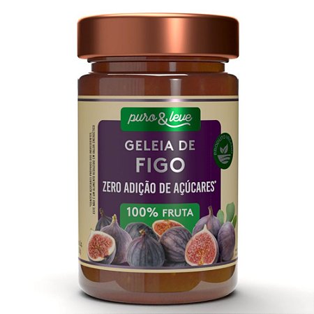GELEIA DE FIGO Puro e Leve 230g