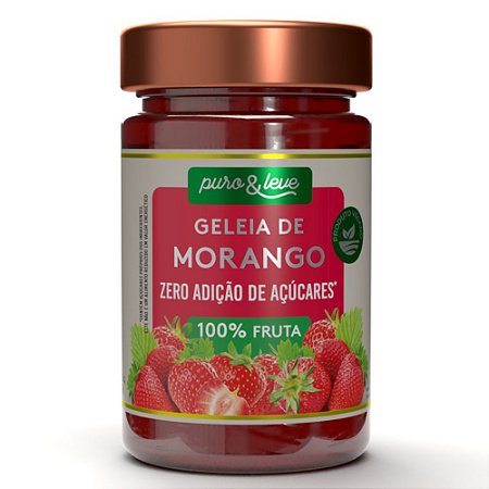 Geleia de Morango Puro e Leve 230g
