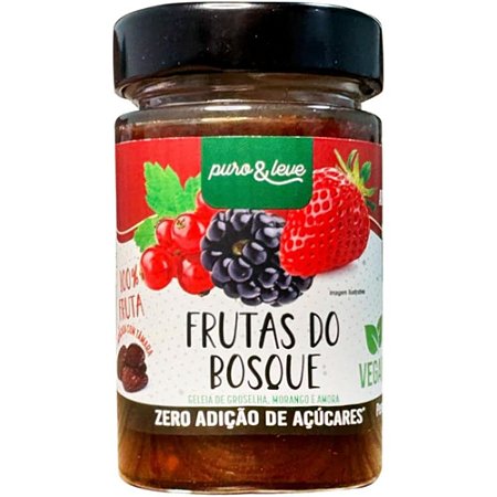 Geleia de Frutas do Bosque Puro e Leve 200g