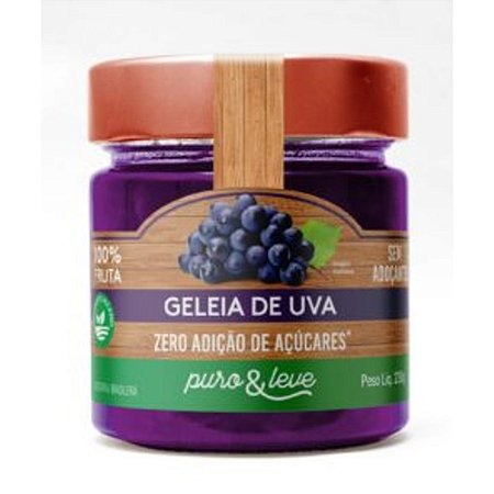 Geleia de Uva Puro e Leve 230g