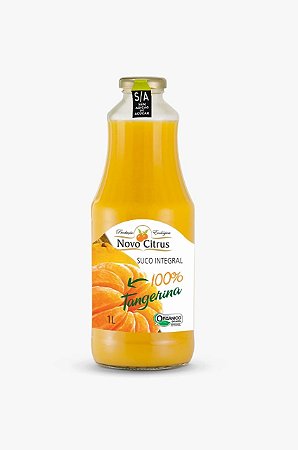 SUCO INTEG. TANGERINA 1 L ORGÂNICO Novo Citrus