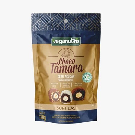 CHOCOTÂMARA SORTIDA 120g Novo - Veganutris