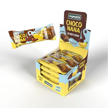 DISPLAY CHOCONANA VEGANUTRIS 12 UNID