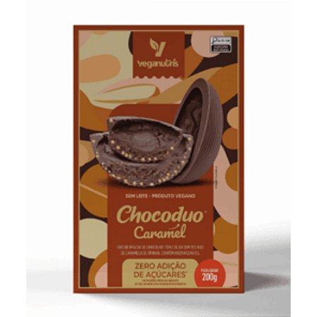 OVO DE PASCOA CARAMEL - VEGANUTRIS - 200G