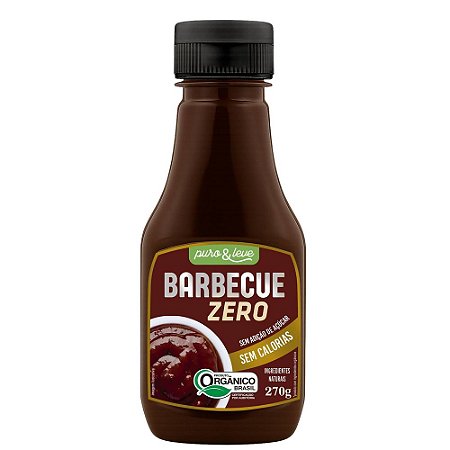 BARBECUE ORGANICO - PURO E LEVE - 270G