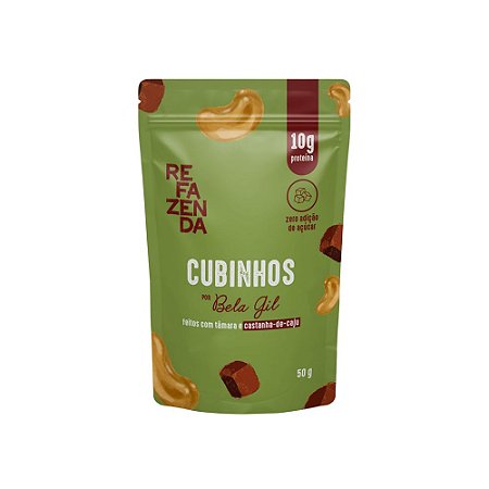 Cubinho Proteico de Castanha de Caju
