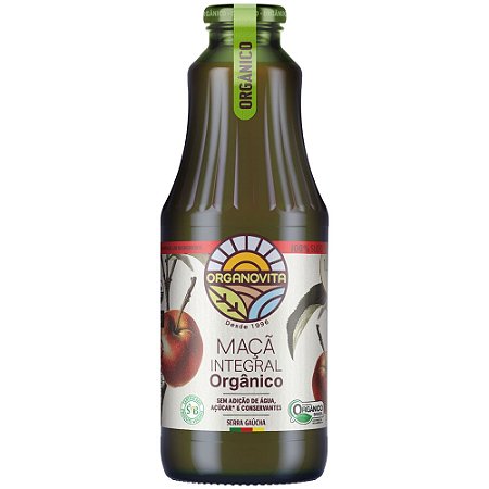 SUCO MAÇÃ - ORGANOVITA - 1L