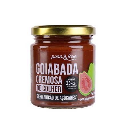 GOIABADA CREMOSA DE COLHER - PURO e LEVE -  220G