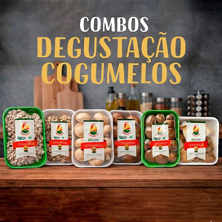 Kit Degustação de 5 Cogumelos SEM Eryngui
