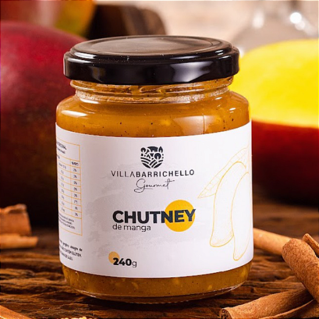 Molho Chutney de Manga - Villa Barrichello