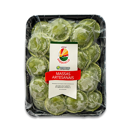 Sorrentino Massa de Espinafre de Shimeji Preto, Ricota Atalaia e Alho Poró - 500g