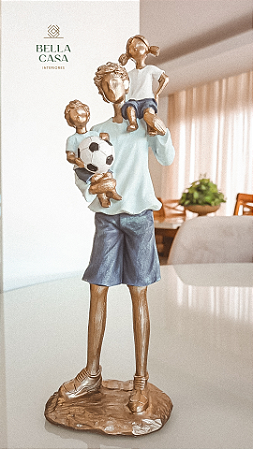 Família decorativa futebol