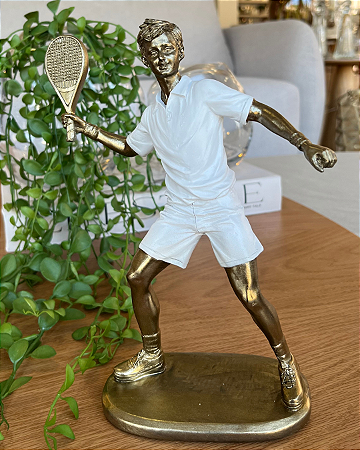 Estatueta tenista