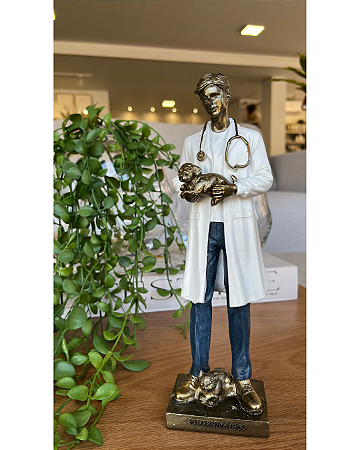 Estatueta Veterinário