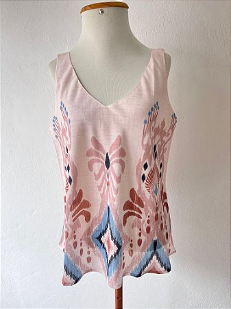 Camiseta Alça Larga