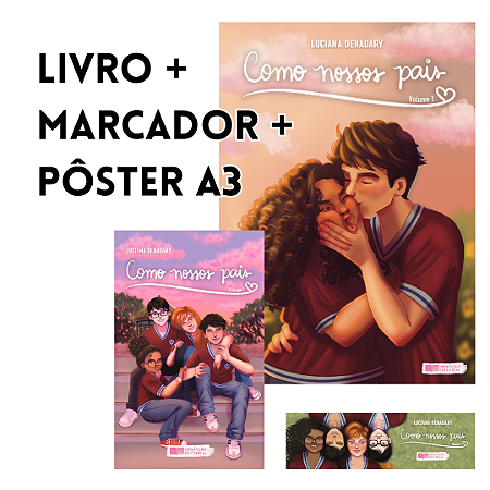 Como nossos pais (Vol. 1) LIVRO + PÔSTER + MARCADOR