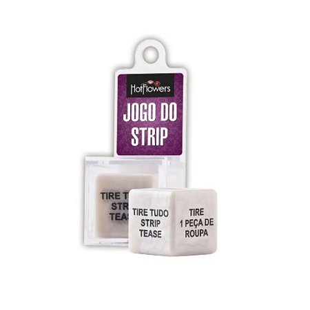 Jogo do Strip Dado Erótico Hot Flowers