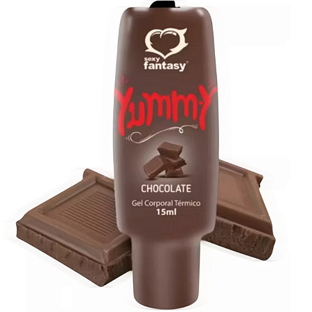 Gel Térmico Beijável Yummy 15ml Sexy Fantatasy