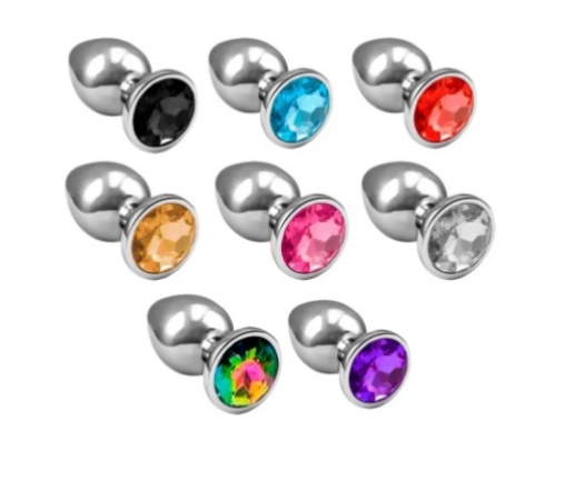 Plug Anal Tamanho Médio em Formato Redondo Myvib