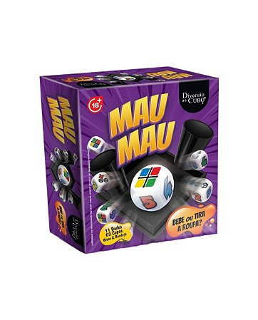 O Mau-Mau Diversão ao Cubo — Beba ou Tire a